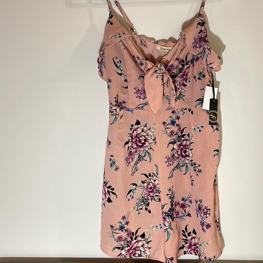 Large floral romper